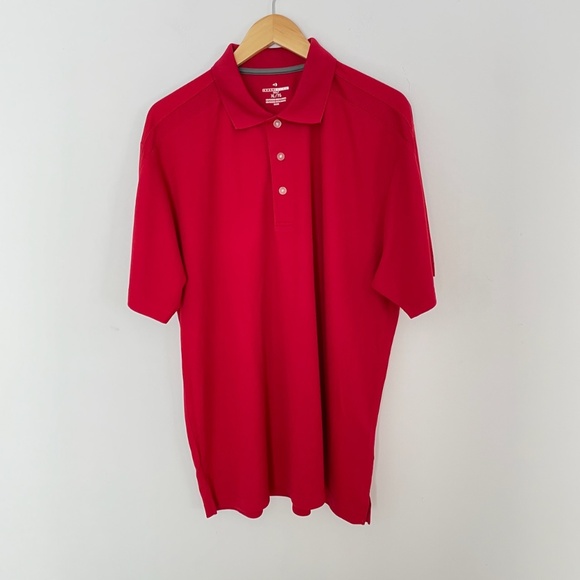 NWOT Grand Slam men's golf short sleeve polo red size XL - Picture 1 of 7